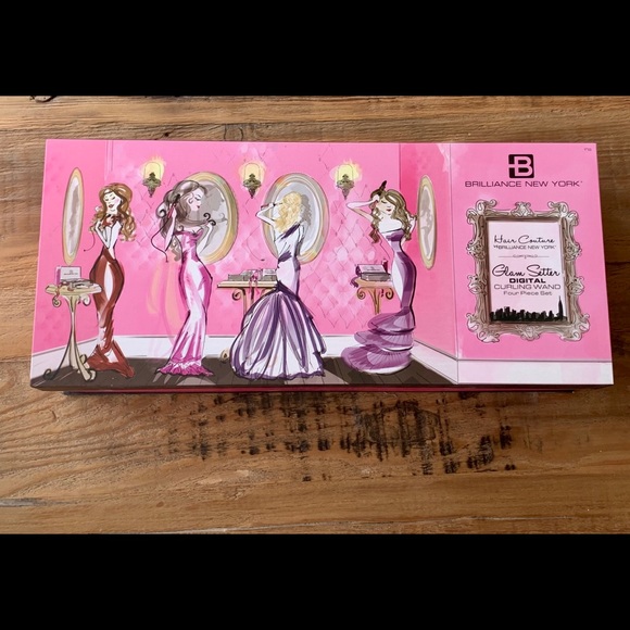 Brilliance 4 barrel clipless curling iron set - Picture 2 of 4